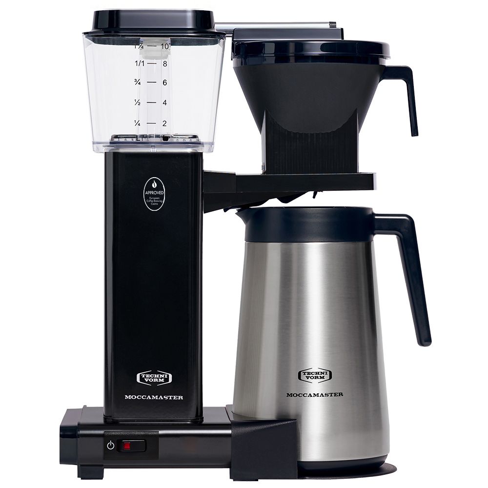 Moccamaster KBGT Filterkaffeemaschine mit Thermoskanne Black