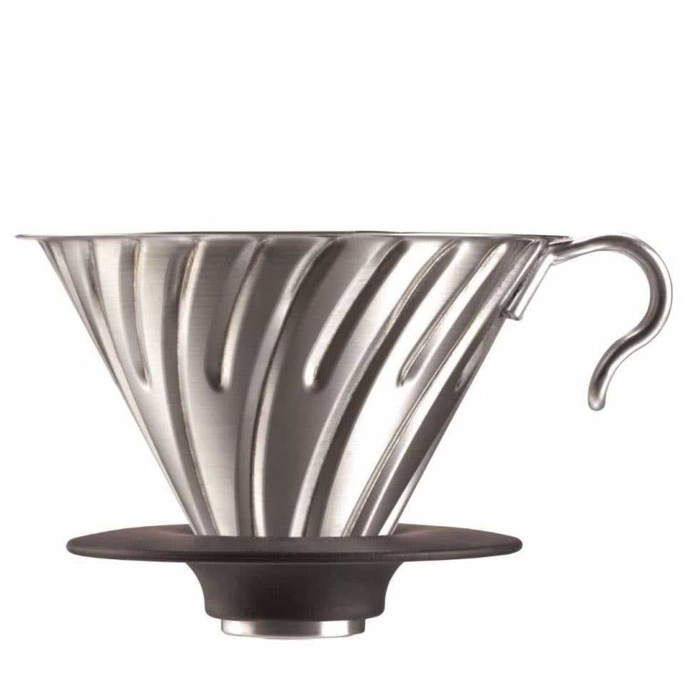Hario V60 Filter aus Edelstahl Metal Dripper 02, VDM-02 HSV