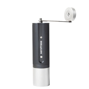 AeroPress Kaffeemühle mit ergonomischer Handkurbel, für 25g Bohnen, 60+ Mahlgrade