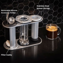 AeroPress Stainless Steel Organizer für AeroPress Premium, Clear und Original