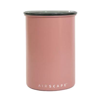 Airscape Edelstahl-Aufbewahrungsdose für Kaffee 500g Blush Pink
