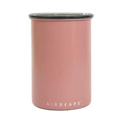 Airscape Edelstahl-Aufbewahrungsdose für Kaffee 500g Blush Pink