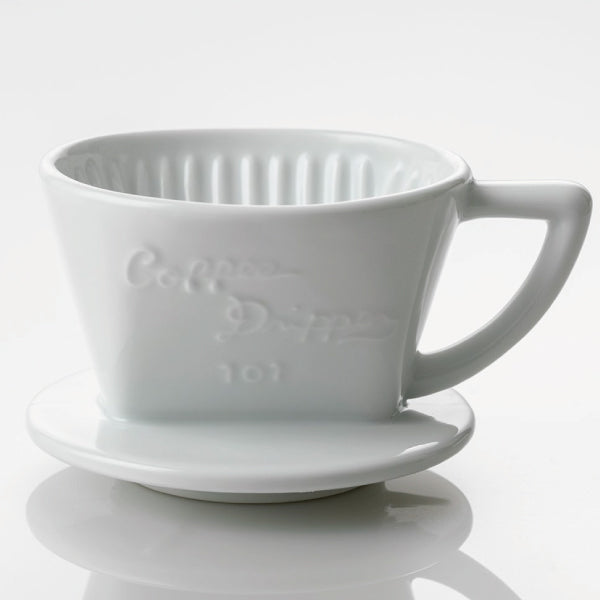 CAFEC Handfilter Arita Trapezoid Dripper White 101 - Made in Japan