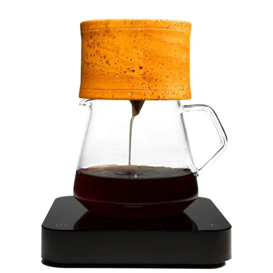 Graycano Cork Sleeve Pro Stardust mit Graycano Dripper und Pourcano Server