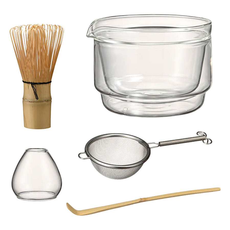 Hario Matcha Collection Set 5-tlg. Clear