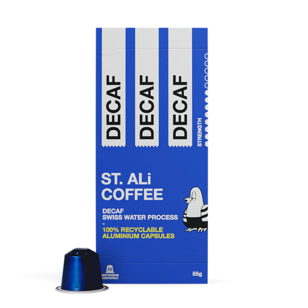 Kaffeekapseln St. Ali Decaf 10 Stück