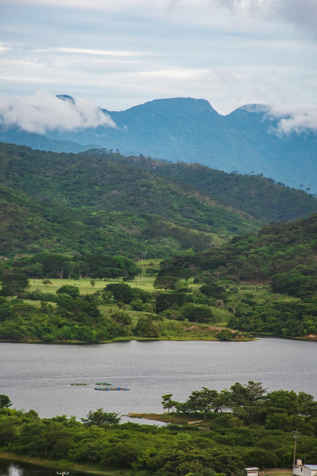 Landschaftsbild Chiapas, Mexiko