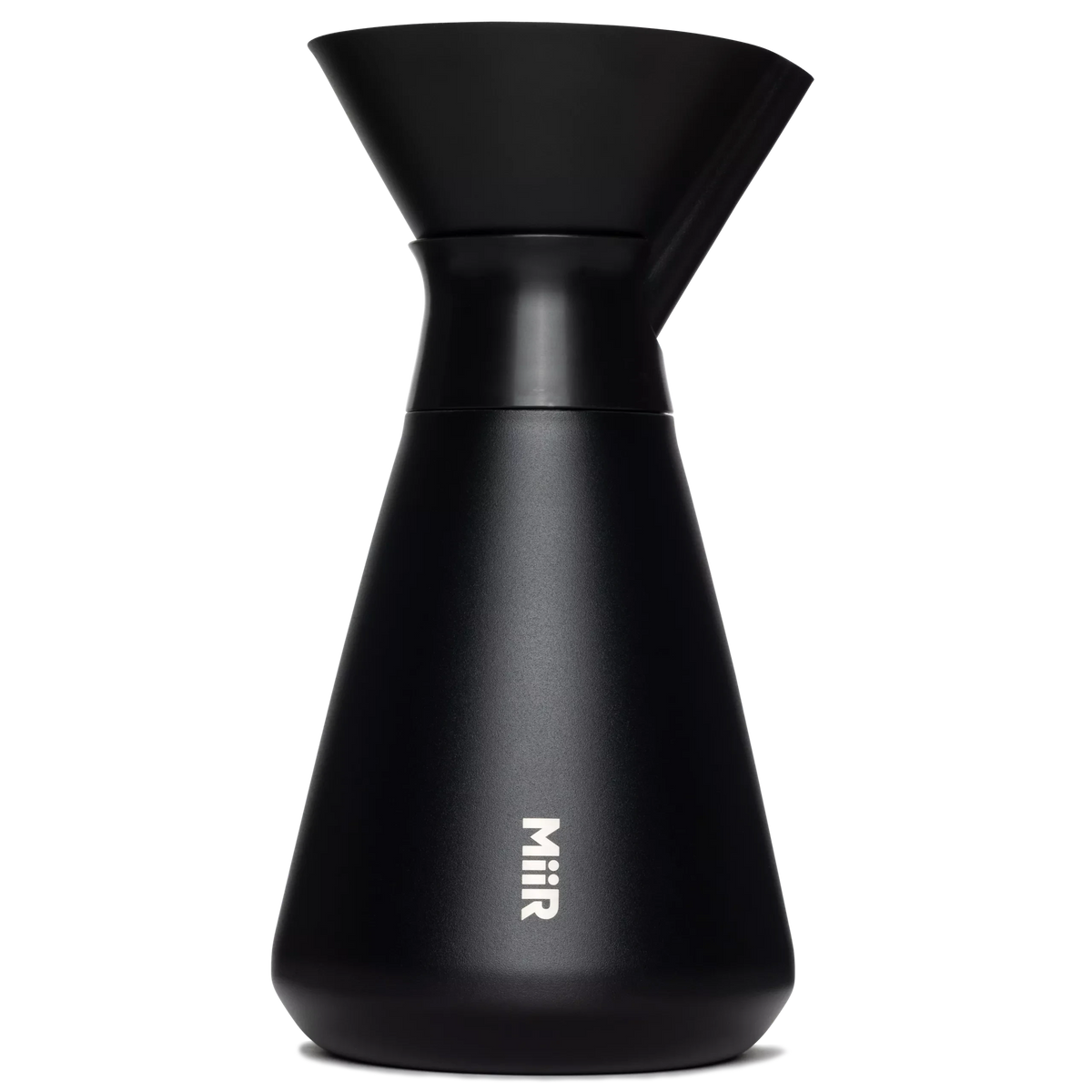 MiiR New Standard Carafe 1 l schwarze Pour-Over Karaffe aus Edelstahl