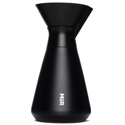 MiiR New Standard Carafe 1 l schwarze Pour-Over Karaffe aus Edelstahl