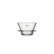 OREA O1 Dripper Tritan Smoke Black Flat-Bottom Kaffeefilter