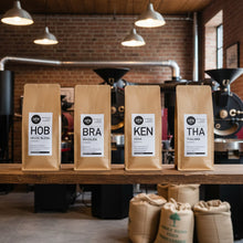 Probierpaket Filterkaffee schokoladig vs. fruchtig 4x 250g - 4 Kaffeesorten, gemischt
