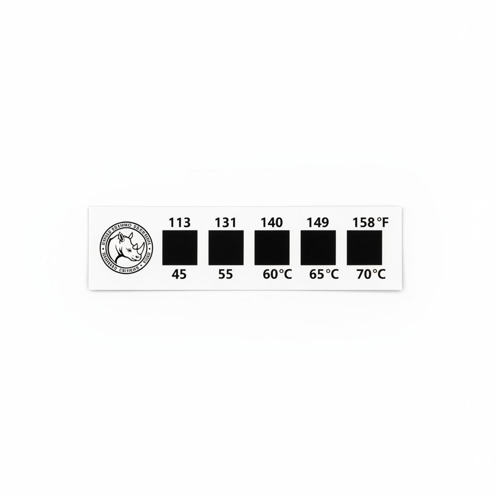Rhinowares Accutemp Stick-on Milk Thermometer 3 Pack