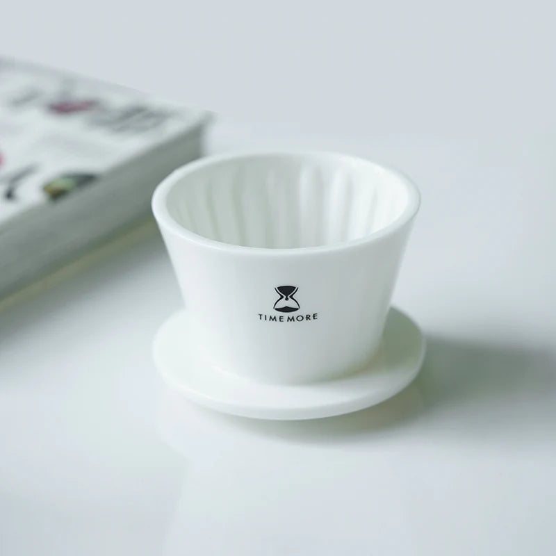 Timemore B75 Ceramic Dripper weiß