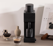Varia VS4 Electric Coffee Grinder + Varia AKU Digital Scale – Barista Set for Espresso & Filter