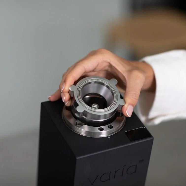 Varia VS6 Grinder elektrische Kaffeemühle Black