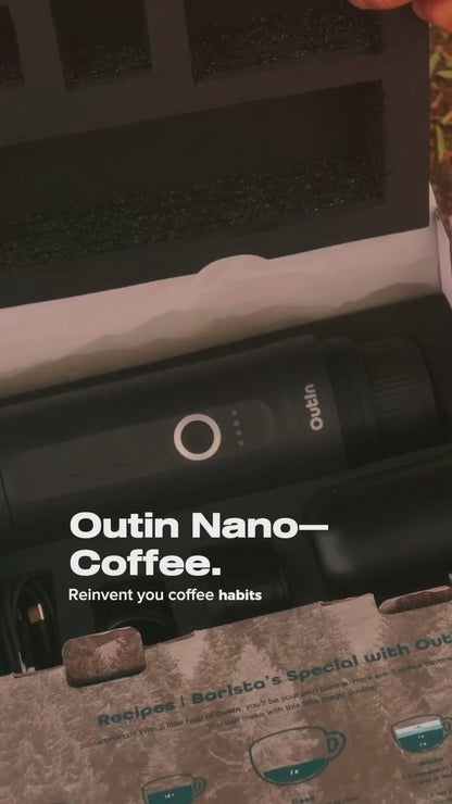 OutIn Nano portable electric espresso machine for on the go