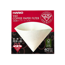 Hario Filterpapier V60 Gr. 02, 40 Stück / Box (Japan) - VCF-02-40W