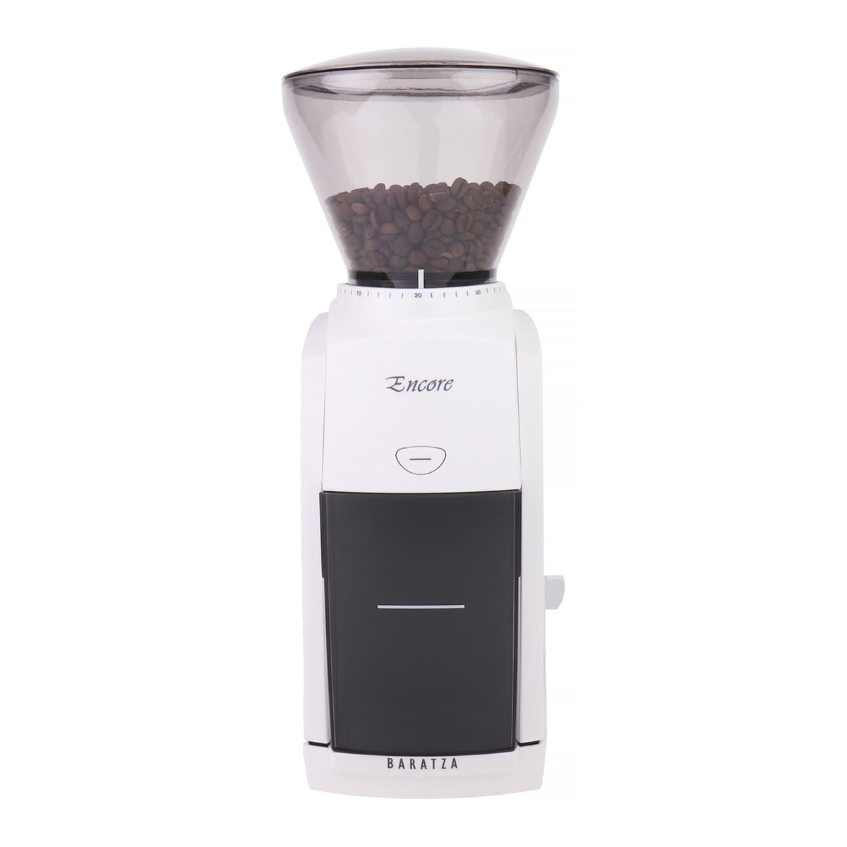 Baratza Encore elektrische Kaffeemühle Vorderansicht