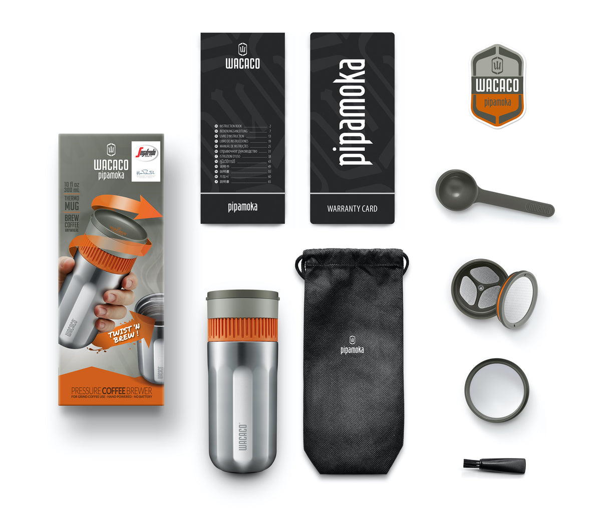 Wacaco Pipamoka to-go und Kaffee im Set