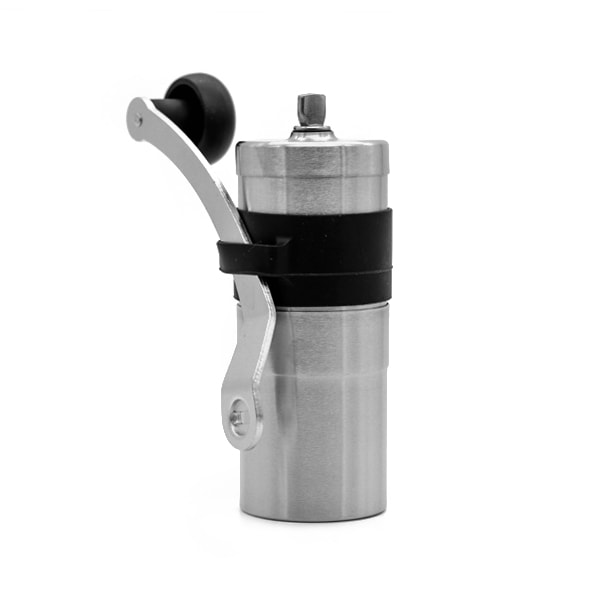 Porlex Mini Handmühle mit abgenommener Handkurbel