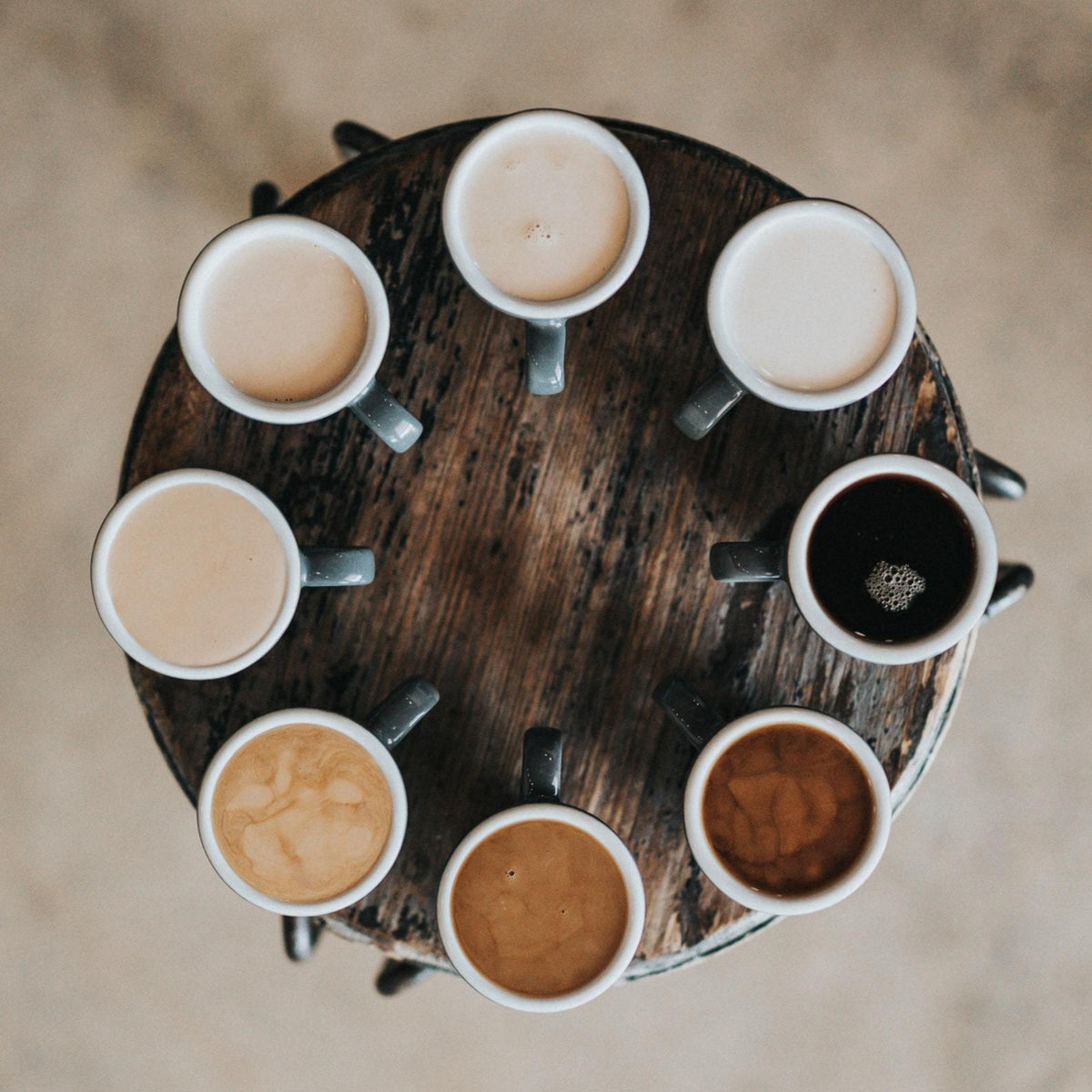 Sample package coffee & espresso 4x 250g - 4 types of coffee, mixed