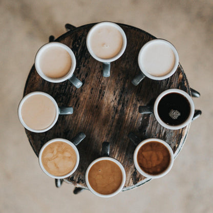 Sample package coffee & espresso 4x 250g - 4 types of coffee, mixed