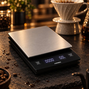 Hario V60 Metal Drip Scale VSTM-2000HSV – Kaffeewaage mit Timer